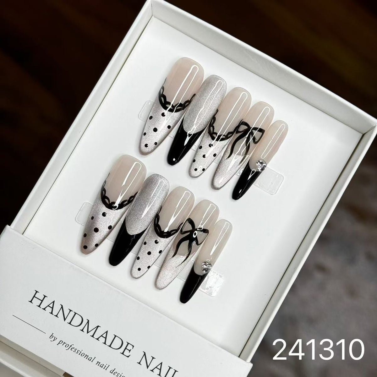 1030- Handmade press on nails fake nails removable