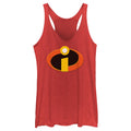 Junior's Disney Incredibles Logo Tank Top