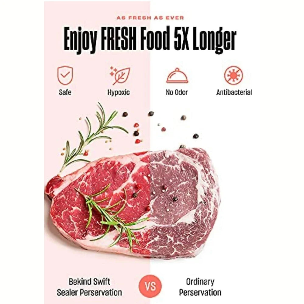 Kitchen Food Vacuum Sealer Bag Sous Vide Storage Bags For Vacuum Packaging 12/15/20/25/30cm*1500cm/Rolls