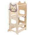 Children's Montessori observation tower Kitchen & learning aid-Transformable into Desk-stylish & versatile Design