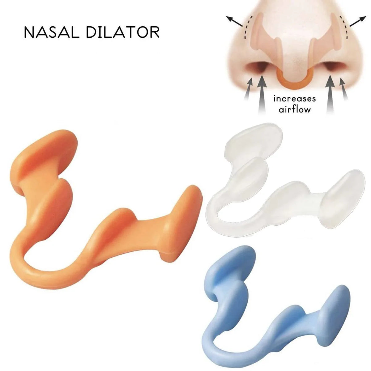 Anti Snoring Nose Clip | Silicone Snoring Prevention Device for Better Sleep