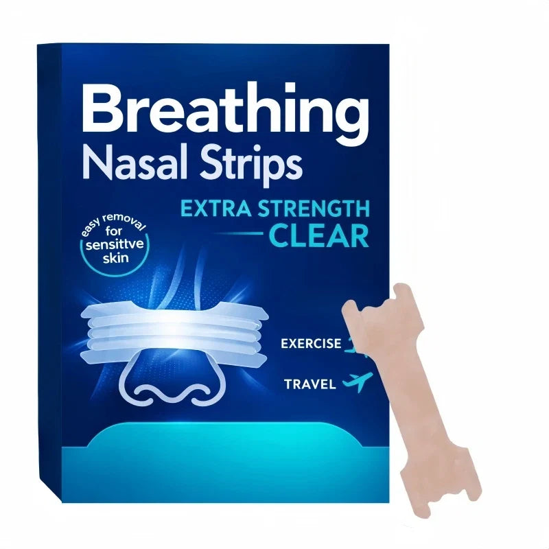 Breathable Sports Nose Strips | 30 Pack for Better Breathing and Restful Sleep
