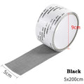 Strong Self Adhesive Mesh Tape Nets Window Screen Repair Tape Door Fix Patch Anti Insect Mosquitos Mesh Broken Holes Repairing
