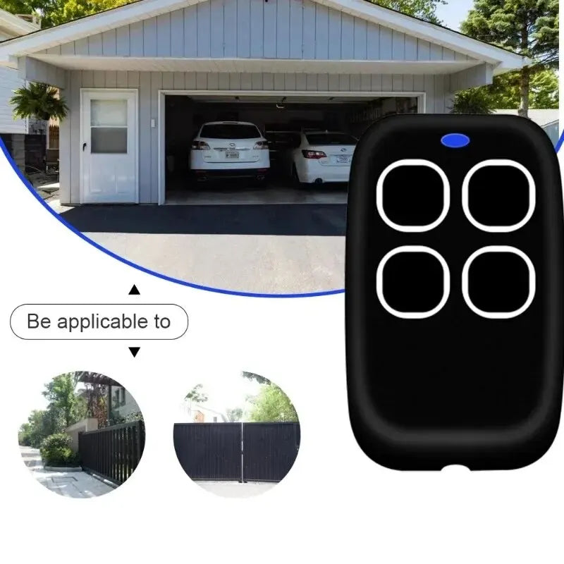 Universal Duplicator Garage Remote Controller Command Clone Self-copying Automation Gate 433Mhz Fixed Code
