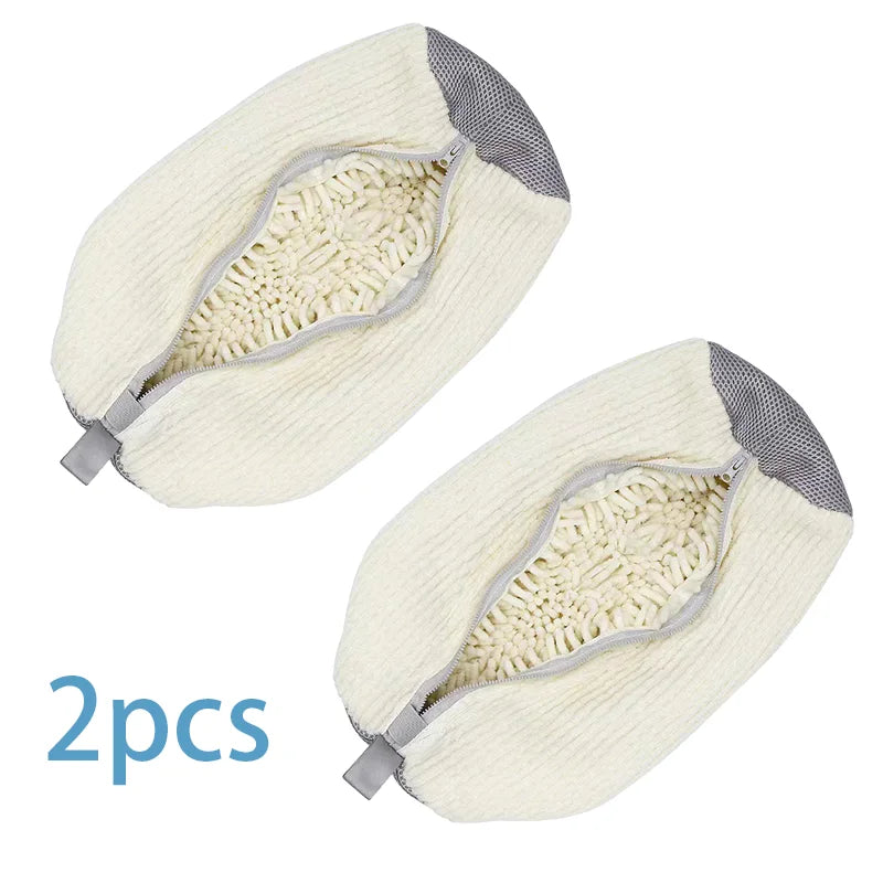 1/2/3PCS Special Shoe Washing Bag 360° Deep Clean Durable Sneaker Tennis Shoes Cleaning Bag With Zipper for All Shoes Size Type