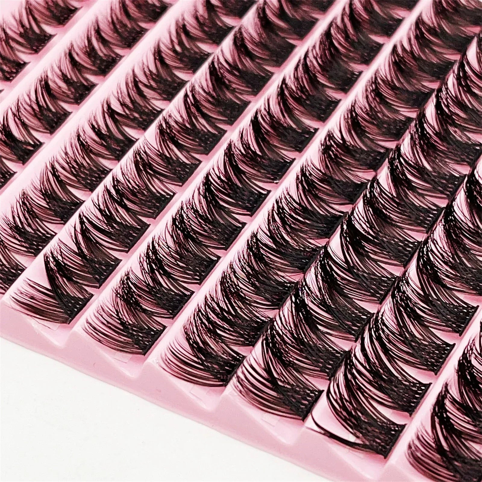 Lash Clusters 120pcs | DIY Natural Look D Curl Fluffy Eyelash Extensions