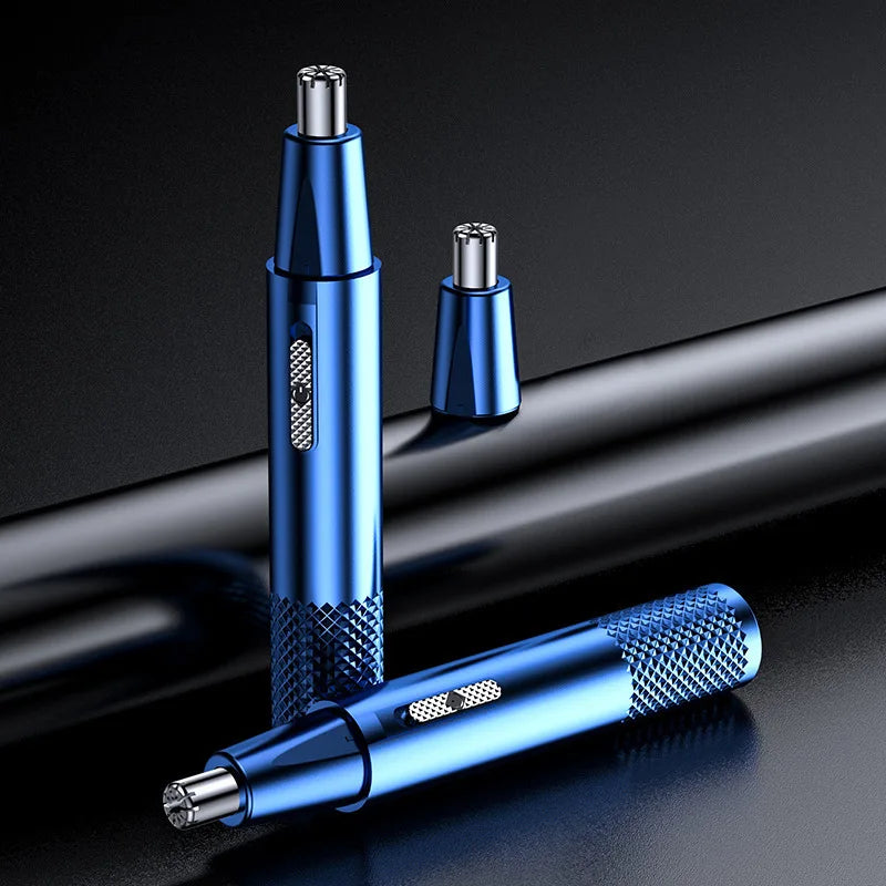 1pcProfessional Nose Hair Trimmer - Compact & Portable,USB Rechargeable Gentle on SkinWaterproof Blades for Easy Cleaning