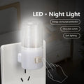 1/2PCS LED Night Light US/EU Plug Energy Saving Room Lamp Living Room Bedroom Corridor Home Lighting Bedside Indoor Night Lights
