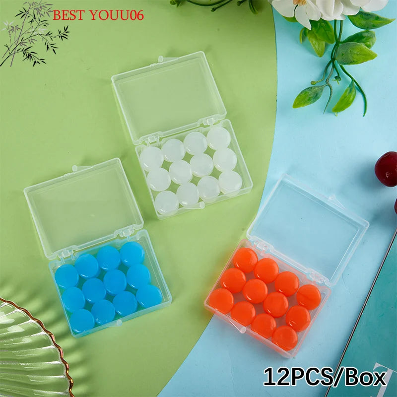 Silicone Ear Plugs for Sleeping | Noise Reduction Reusable Earplugs
