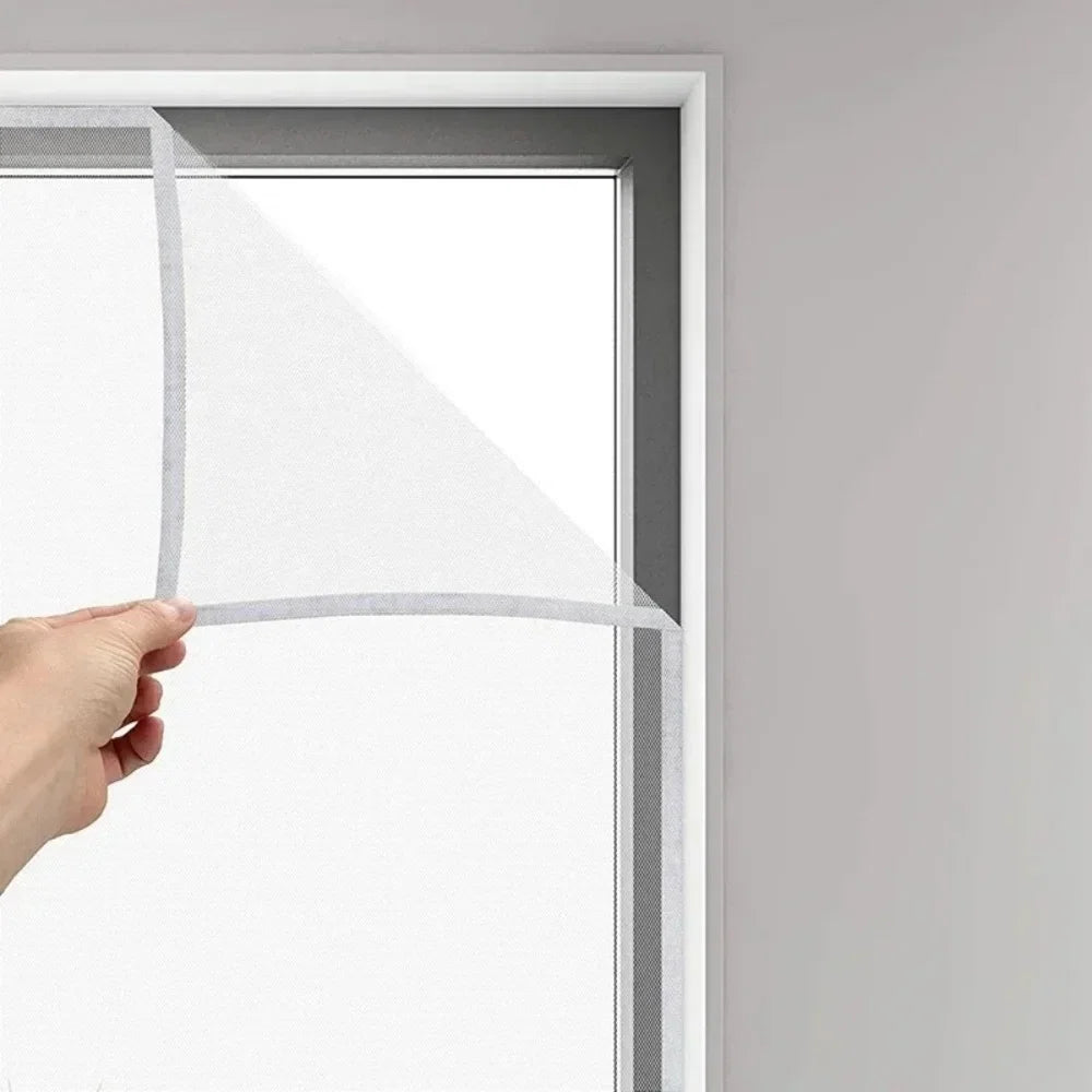 Windows Anti Mosquito Net Indoor Insect Fly Mosquito Mesh Net Mosquito-Proof Windows Protective Film Net Reusable House Supplies