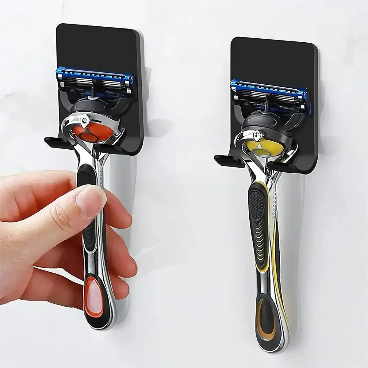 Shaving Razor Holder Multi-function Men Shaving Shaver Storage Hook Wall Shelf Razor Rack Bathroom Kitchen Accessories Hooks