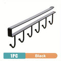 Kitchen Storage Rack 6 Hooks Wall Hanging Organizer Cup Mug Holder for Home Kitchen Bathroom