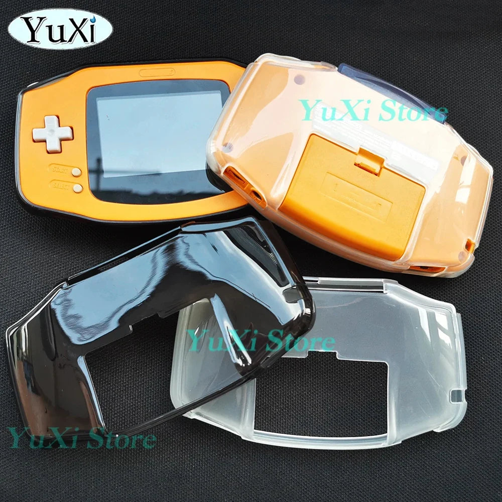 Clear Soft TPU Case for Gameboy Advance | Protective Cover with Screen Films