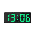Multifunctional LED Number Clock Color Nightlight Temperature Calendar Alarm Large Digital Electronic Backlight Home Decor