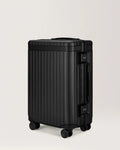 Carl Friedrik Carry-On Black Luggage Hard Shell Suitcase TSA Lock Spinner