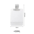 10cs 30/50/100ML Thickened Travel Subpackage Cosmetic Lotion Shower Gel Shampoo Portable Facial Cleanser