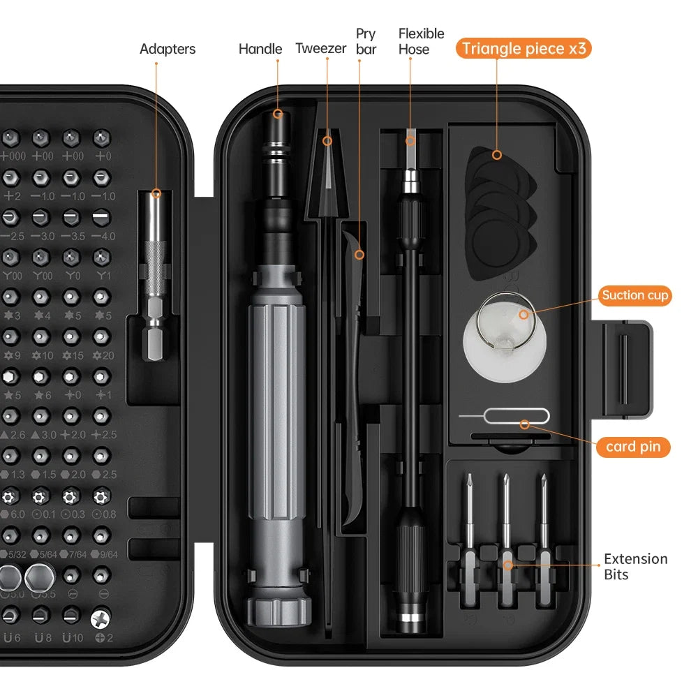 Screwdriver Set Magnetic Torx Phillips Screw Bit Kit Precision Portable Manual Hand Tool Kits for Xiaomi Phone PC Repair Tools