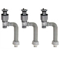 1-3PCS Multi Functional Universal Drain Hand Wash Basin Drain Pipe Basin Drain Pipe Non Adhesive Kitchen Drain Extension Pipe