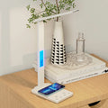 Folding Reading Desk Lamp USB Plug-In Desk Lamp 15W Wireless Mobile Phone Charging With Time Bedroom Office Eye Protection Light