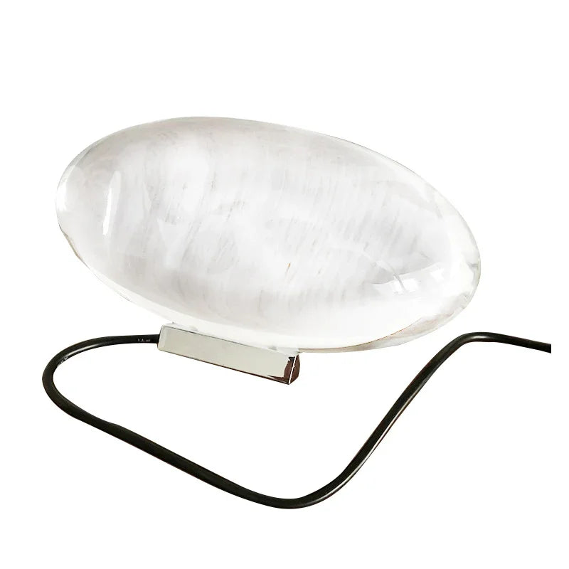 Crystal LED Table Lamp | Italian Designer Eye of the Sky Bedside Decor