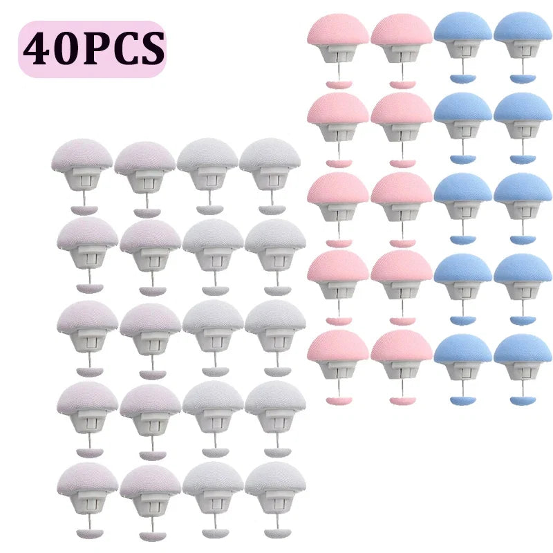 1-40Pcs Bed Sheet Quilt Clip Anti-Slip Blanket Buckles Duvet Cover Fastener Clip One Key To Unlock Quilt Holder Fixator Grippers
