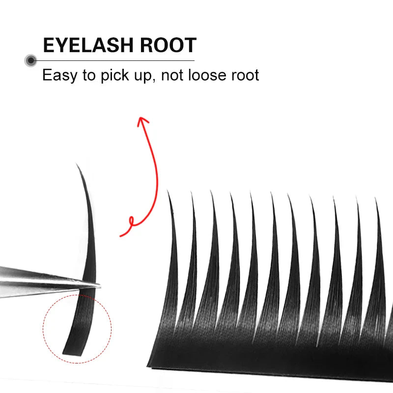 Winky Beauty 07 C/D Wet Eyelash Extension | Manga Wispy Spikes Lashes for Cosplay