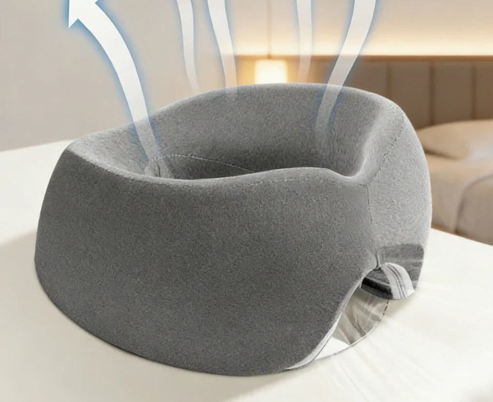 Memory Foam Face down Pillow Ergonomic Prone Resting Comfort Headrest for Home Massage Beauty Salon