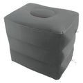 PVC Kids Flight Sleeping Footrest Pillow Resting Pillow On Airplane Car Bus Pillow Inflatable Travel Foot Rest Pillow Foot Pad