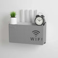 Router Storage Rack TV Set-top Storage Box closet organizer organizer box