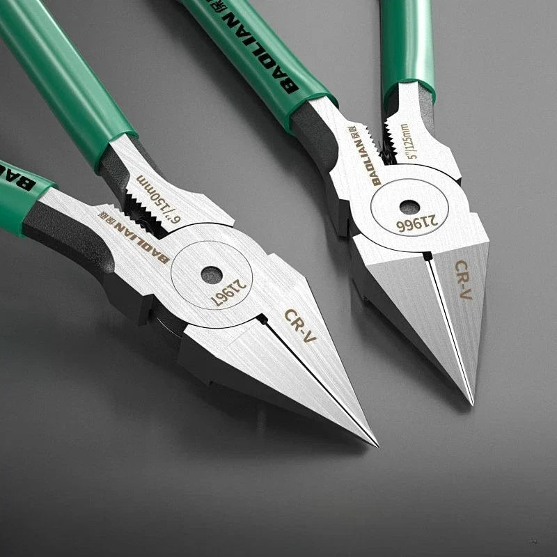 Baolian Industrial Grade Special Sharp Side Mouth Pliers,High Hardness Electrician Small Diagonal Pliers,Electrician Manual Tool