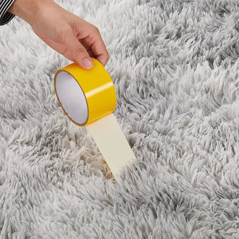 Fluffy  Carpet Living Room Plush Lounge Rug in The Bedroom Floor Mat Soft Velvet Carpets For Children Kids Decoration  ﻿