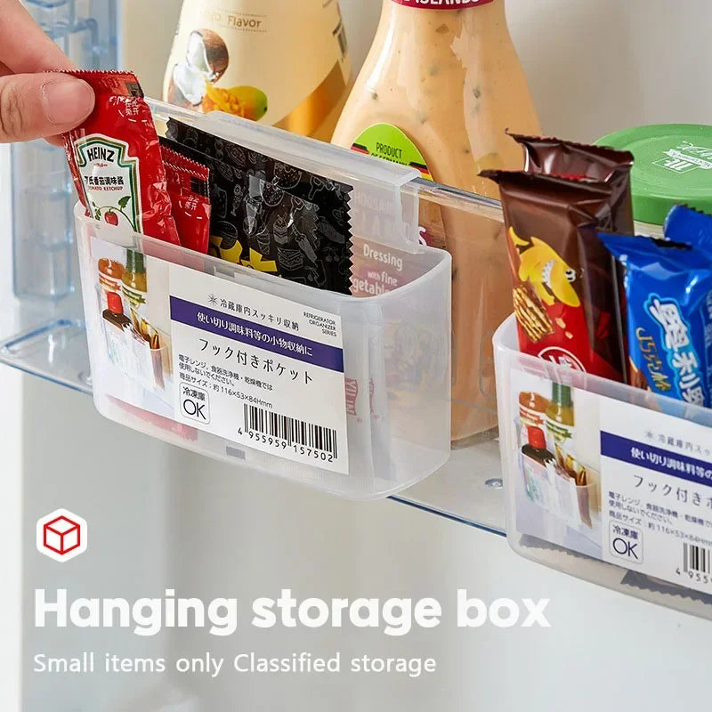 1pc Wall Mounted Partition Storage Box