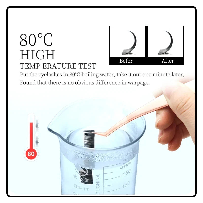Winky Beauty Professional Flat Lashes Extension | Ellipse Split Tip Soft Lashes