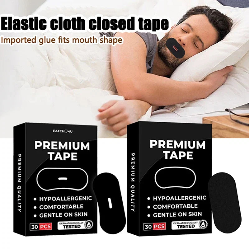 30 Pcs Anti Snoring Mouth Tape for Better Sleep | Medical Grade Nasal Strips
