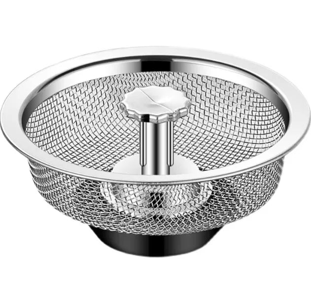 1PCS Kitchen Sink Filter Mesh Sewer Strainers Stainless Steel Bathroom Floor Drains Catcher Waste Drain Hole Filter Screen