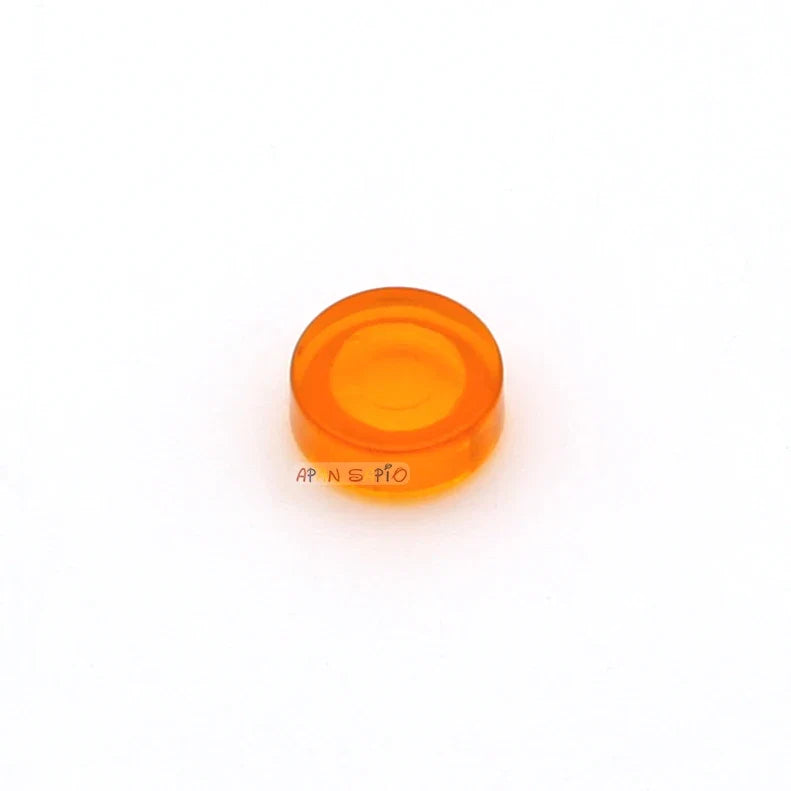 100pcs 1x1 Round Building Blocks Bricks | 33 Color DIY Educational Toy Set