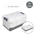 Large Camping Storage Box Portable Waterproof Container Outdoor Storage Case Durable Multi Purpose Foldable Car Trunk Organizer