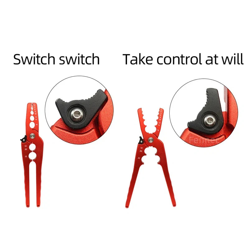 Copper Tube Repair Pliers Compound Rounder and Flat Folded Tube Repairing Round Pliers Tool Versatile Repairing Plier