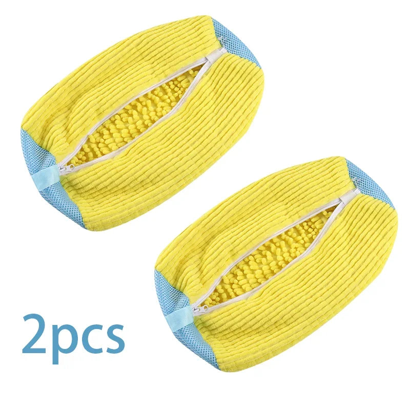 1/2/3PCS Special Shoe Washing Bag 360° Deep Clean Durable Sneaker Tennis Shoes Cleaning Bag With Zipper for All Shoes Size Type