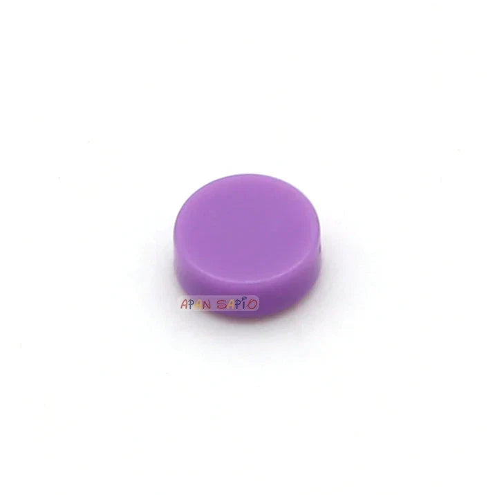 100pcs 1x1 Round Building Blocks Bricks | 33 Color DIY Educational Toy Set