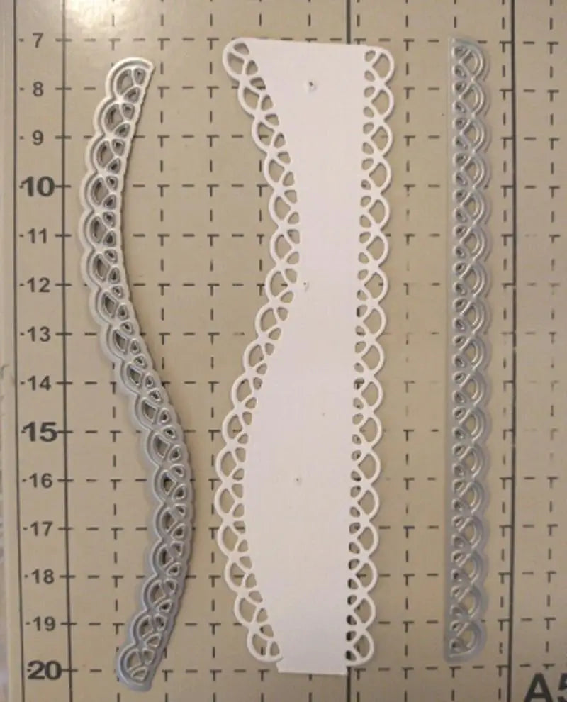 Lace Edge Border Metal Cutting Dies | Scrapbooking Craft Stencil