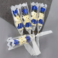5PCS Artificial Rose Bear Flowers Soap Bouquet Set Lovely Flower Gift for Mother's Day Valentine's Birthday Wedding Home Decor