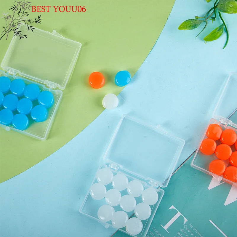 Silicone Ear Plugs for Sleeping | Noise Reduction Reusable Earplugs