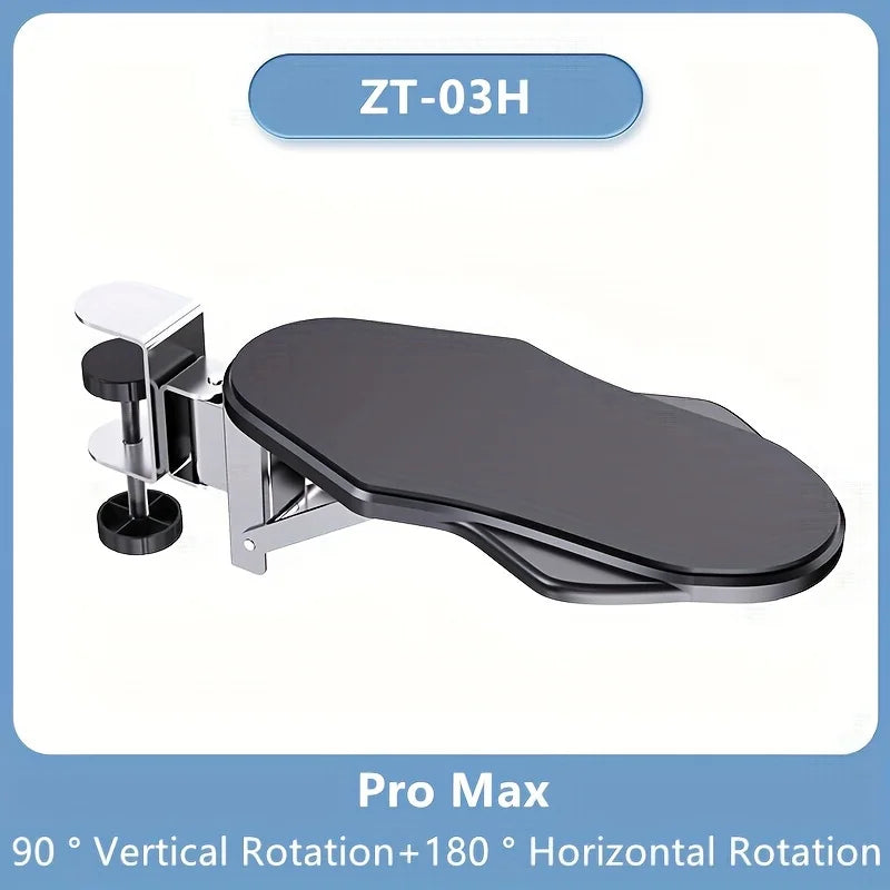 1 PC Computer Arm Support Bracket Suitable for Office Desk Adjusted To Rotate Wrist Support Bracket Extension Tray for Home Use