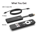 UBISHENG GD1 Google certified Android 11 4K BT Voice Remote S905Y4 AV1 2GB RAM 16GB ROM 5G WiFi Smart Android TV Box TV Stick