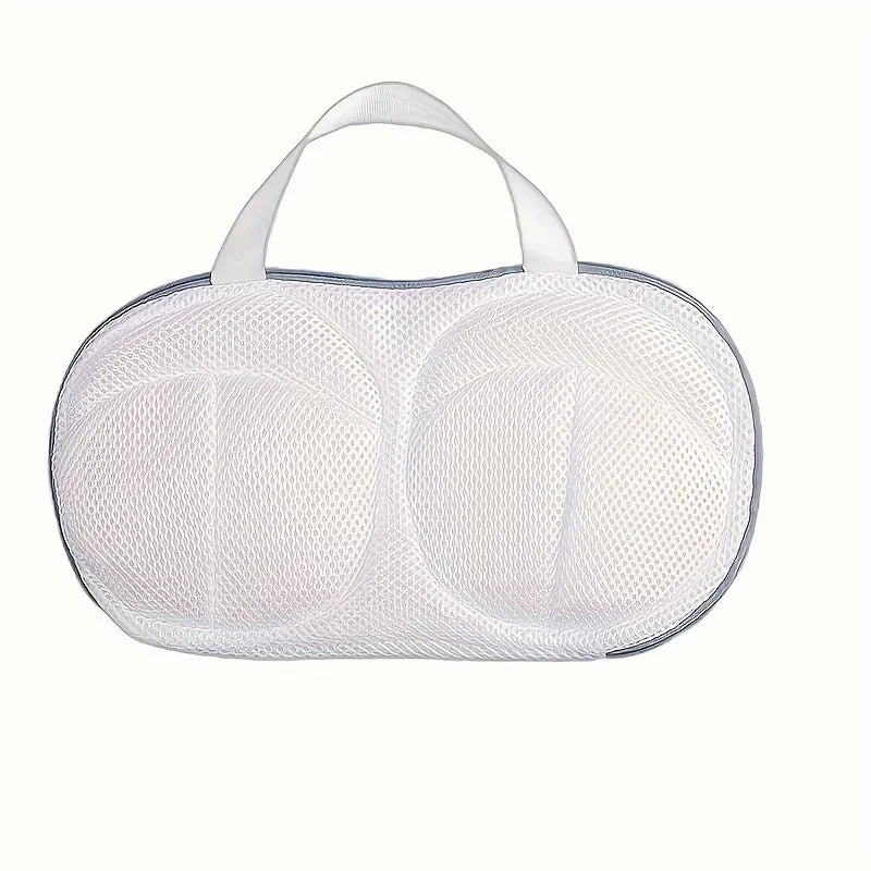 1/2Pcs Laundry Washing Bag with Zipper Foldable Mesh Lingerie Underwear Mesh Bra Washer bag Bra laundry bag Bra Wash Bag Mesh