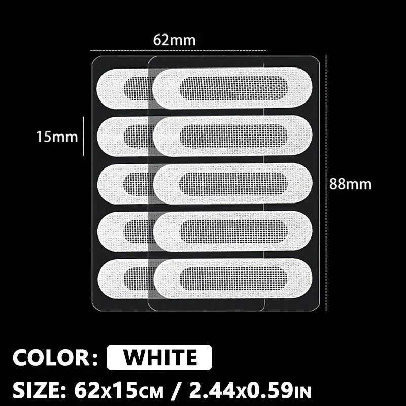 Window Mosquito Net Repair Tape Self Adhesive Window Screen Repair Patch Strong Anti-Insect Fly Mesh Broken Holes Repair
