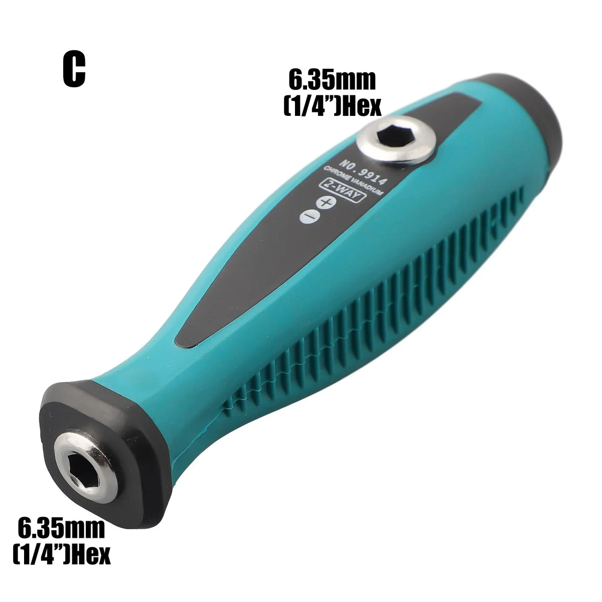 1/4'' Hex Screwdriver Handle Magnetic Self-Locking Bit Holder | VIBRATITE
