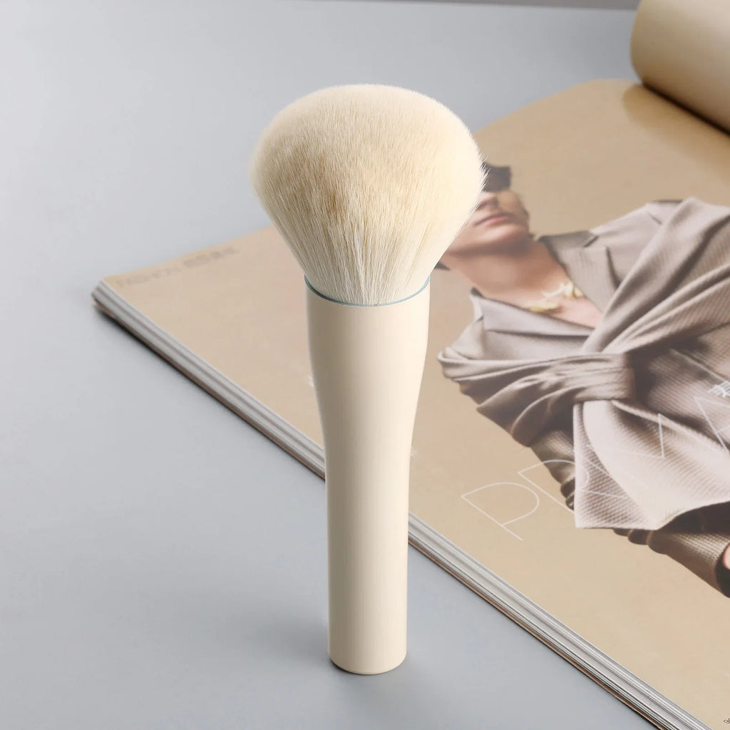 Large Fluffy Powder Brush | Professional Synthetic Bristles for All Skin Types