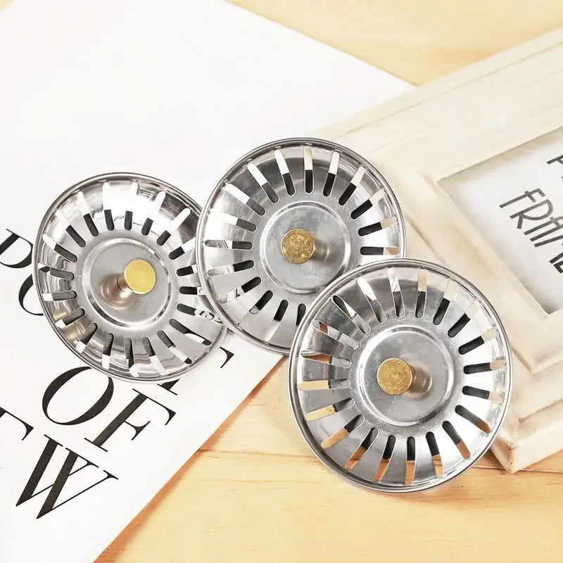 1pc/2pcs Kitchen Sink Strainer Stopper Waste Plug Sink Filter Filtre Sink Strainer Filter Floor Drain Kitchen Tools